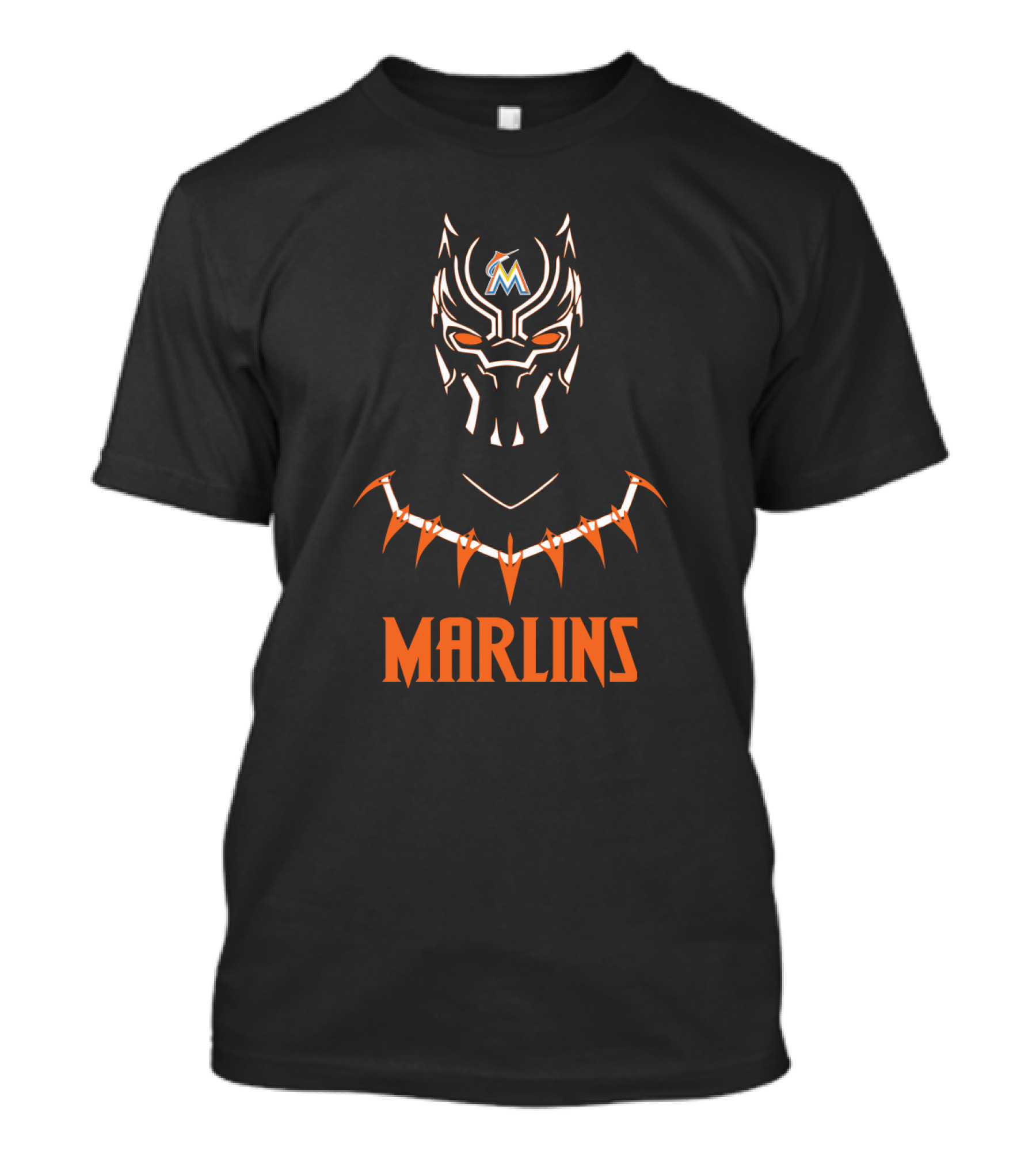 Marlins Fans Black Panther Miami Marlins T-Shirt