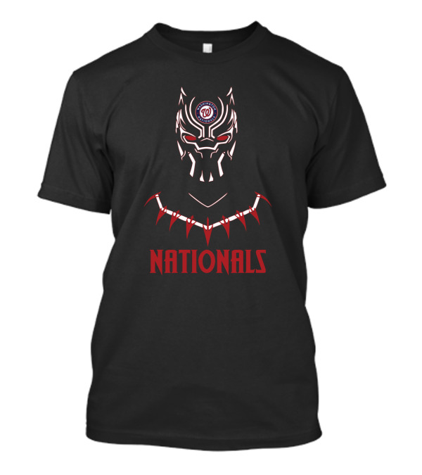 Washington Nationals MLB And Black Panther Fan Mashup T-Shirt