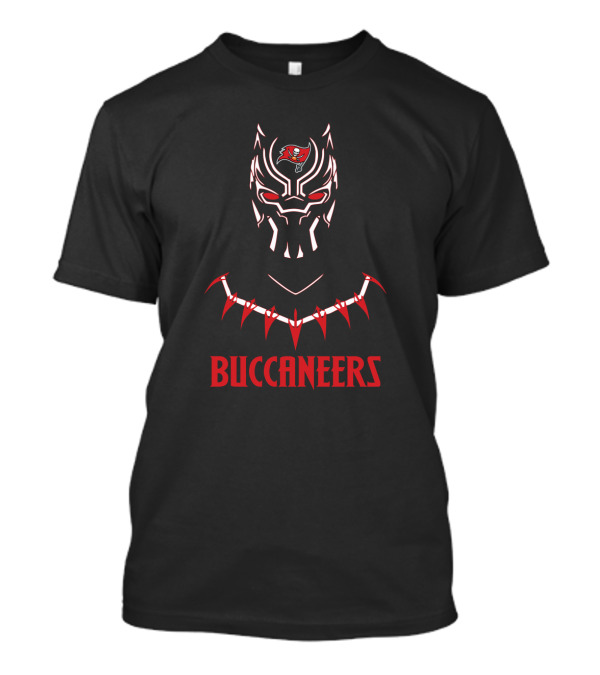 Buccaneers NFL Fans Unite With Black Panther Inspired T-Shirt