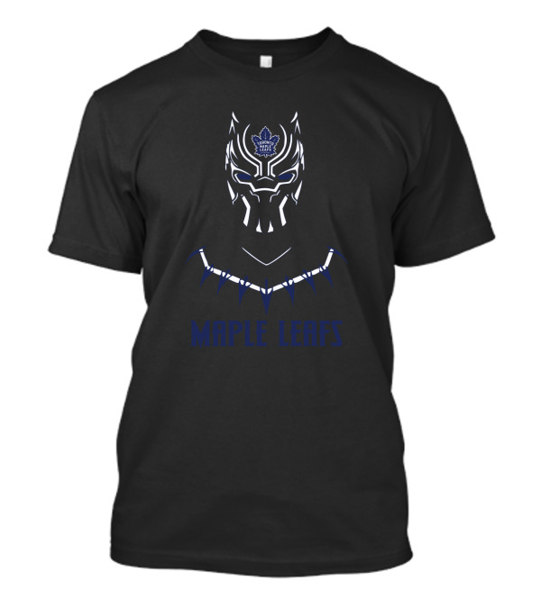 Toronto Maple Leafs Black Panther Fan Crossover T-Shirt