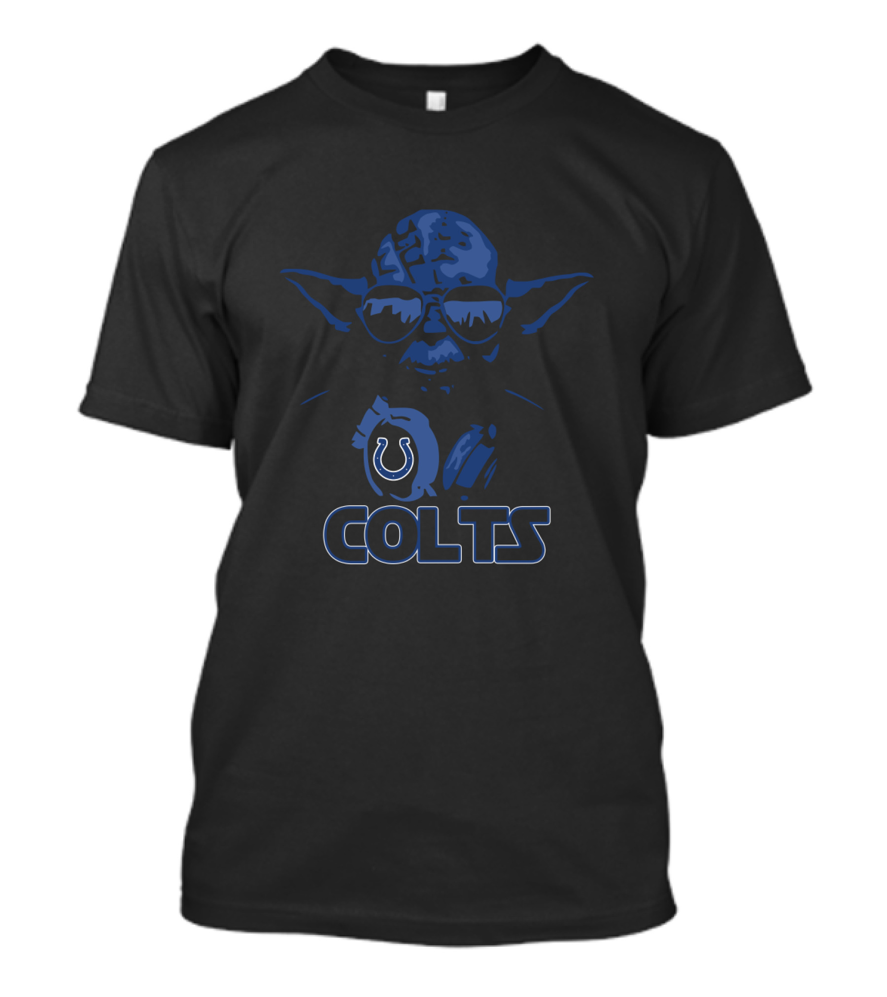 Yoda Colts Star Wars Indianapolis Fans T-Shirt