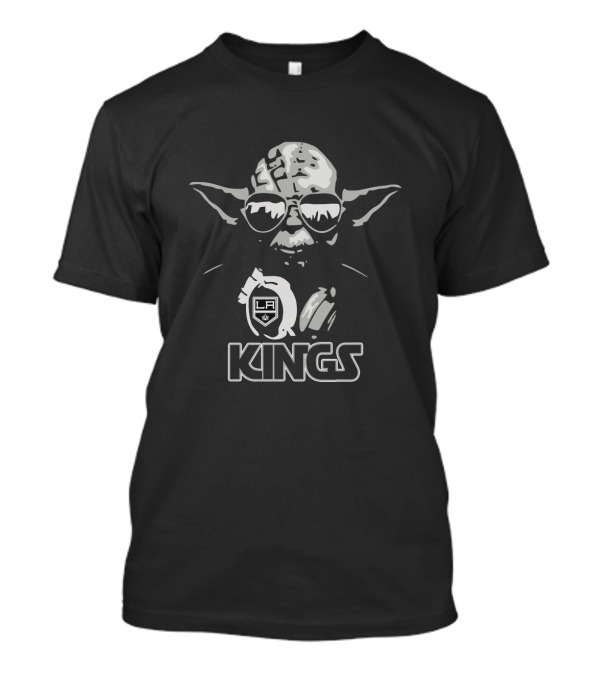 Yoda Star Wars LA Kings Hockey Fans T-Shirt