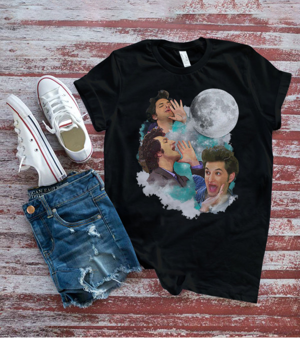 The Wooooorst Jean Ralphio Three Moon Scene Mashup T-Shirt