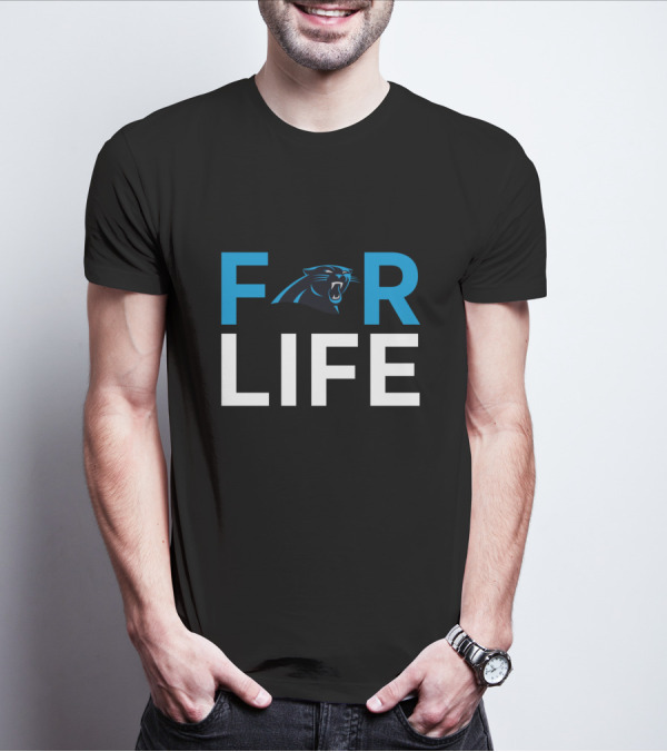 Carolina Panthers For Life Fans T-Shirt