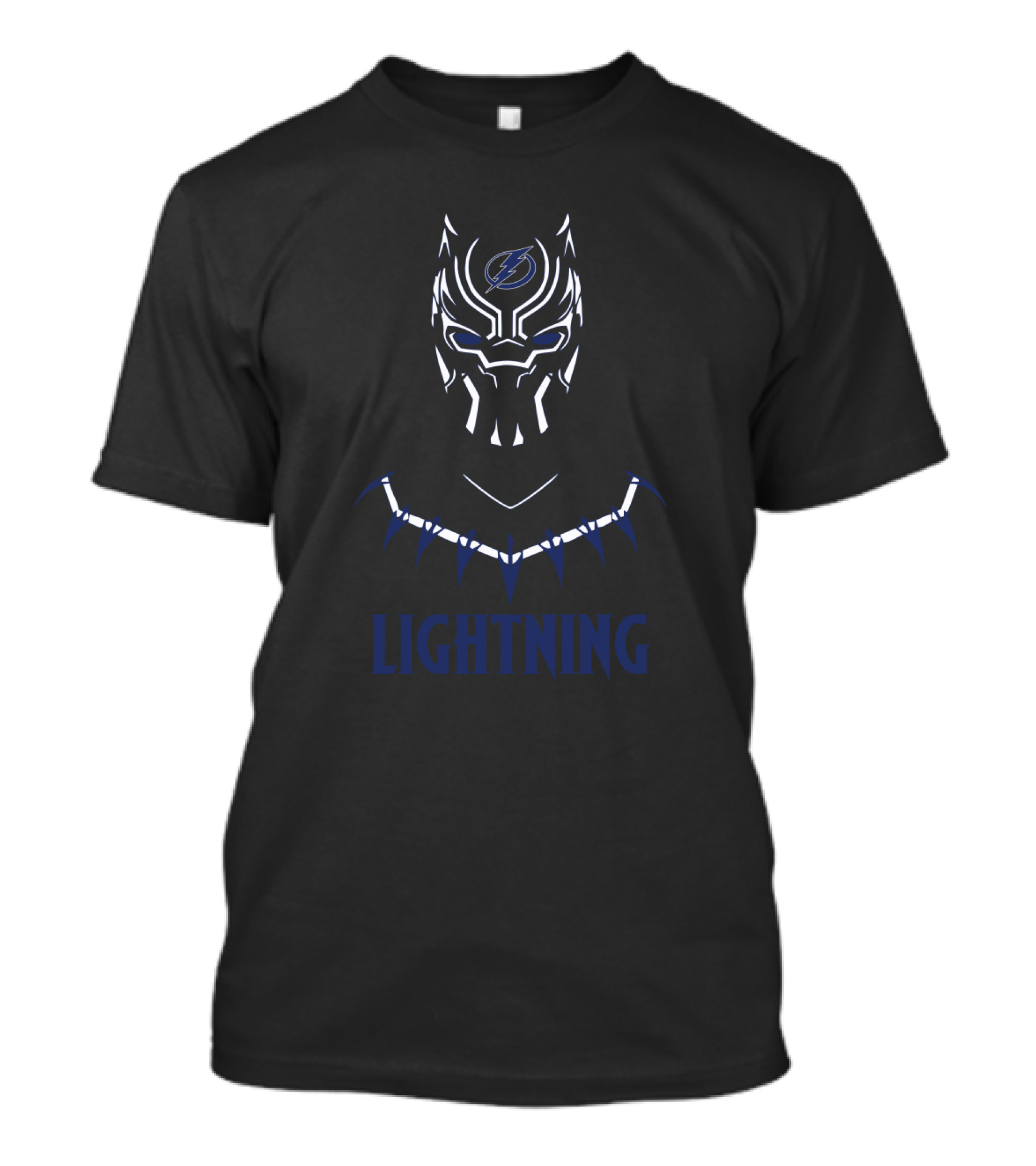 Black Panther Tampa Bay Lightning Enthusiasts T-Shirt