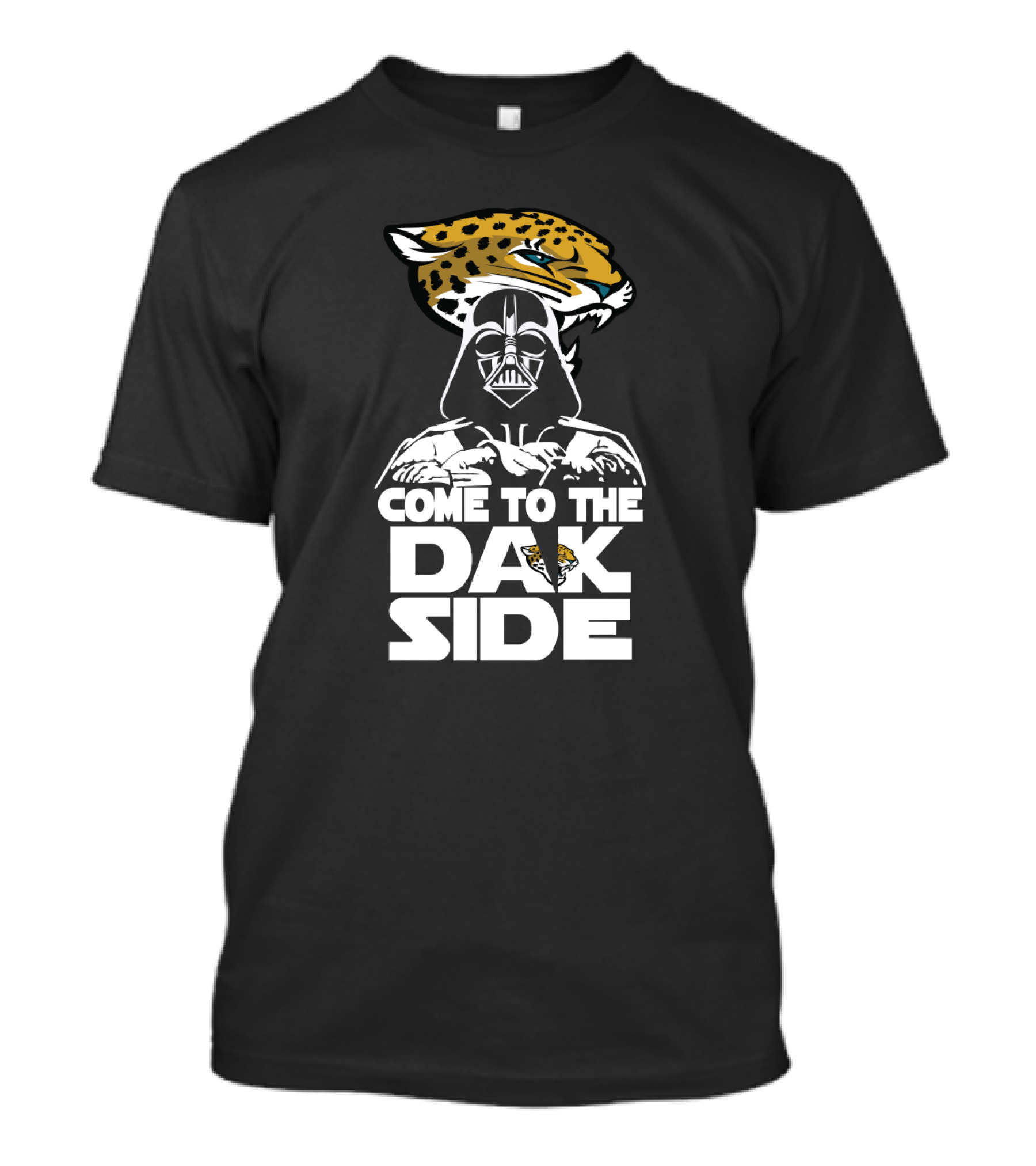 Come To The Dark Side Darth Vader Jacksonville Jaguars Fans T-Shirt