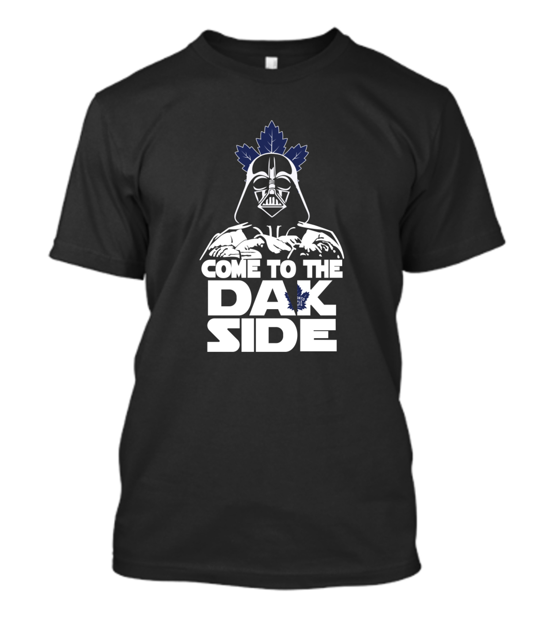 Darth Vader Toronto Maple Leafs Fans Come To The Dark Side T-Shirt