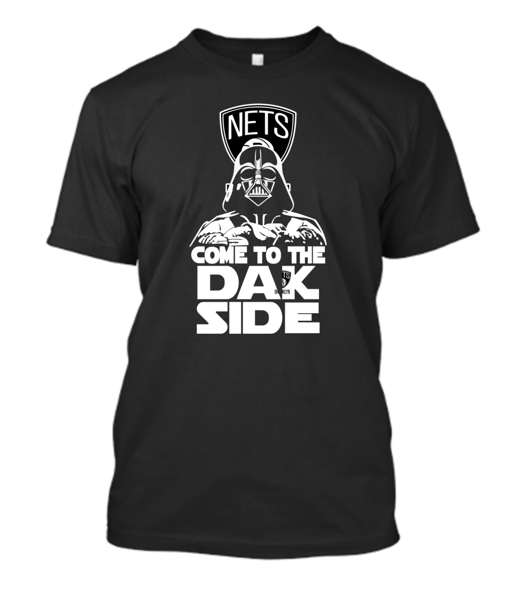 Nets Come To The Dark Side Darth Vader Fans T-Shirt