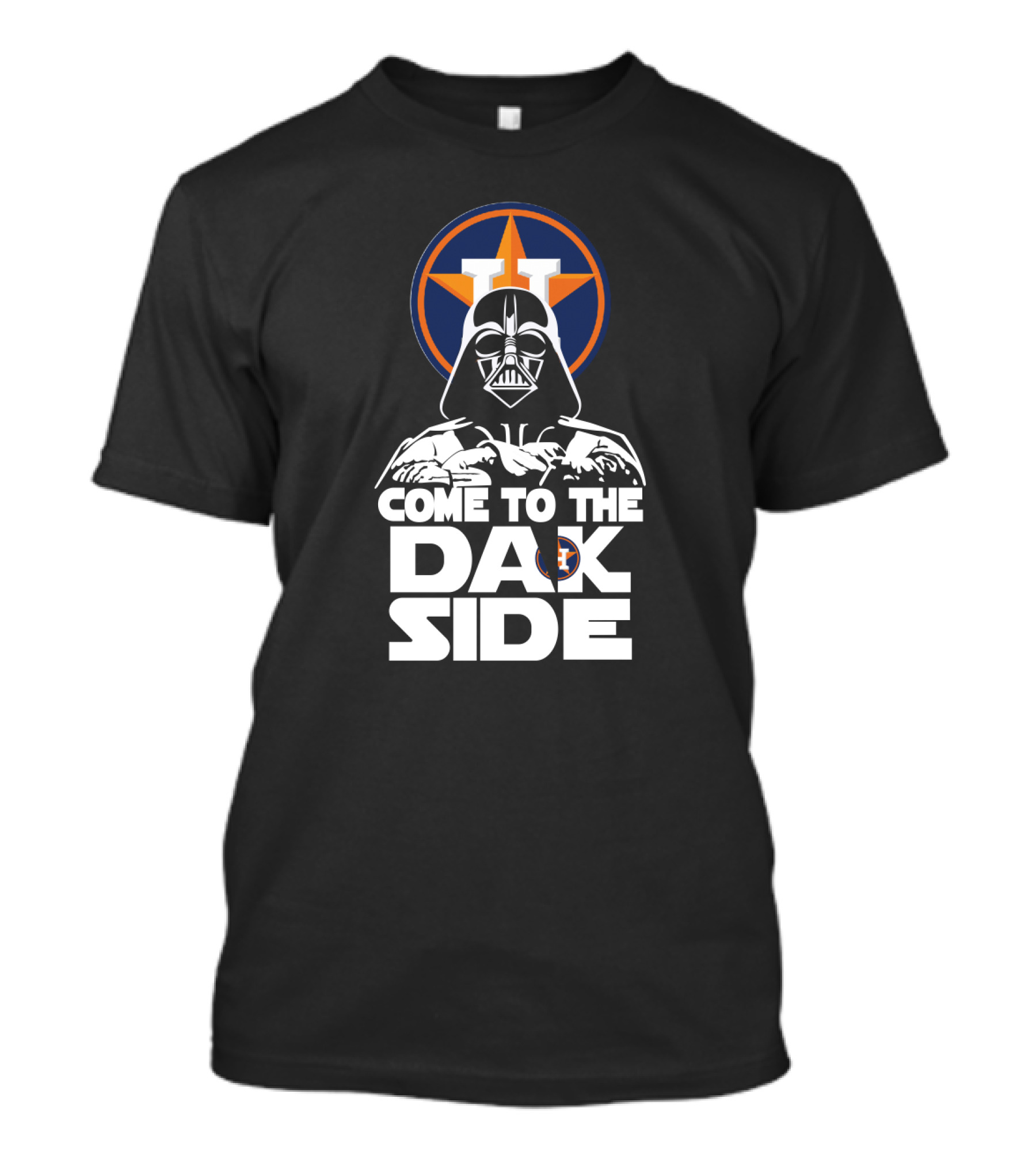 Come To The Dark Side Houston Astros Darth Vader Fan T-Shirt