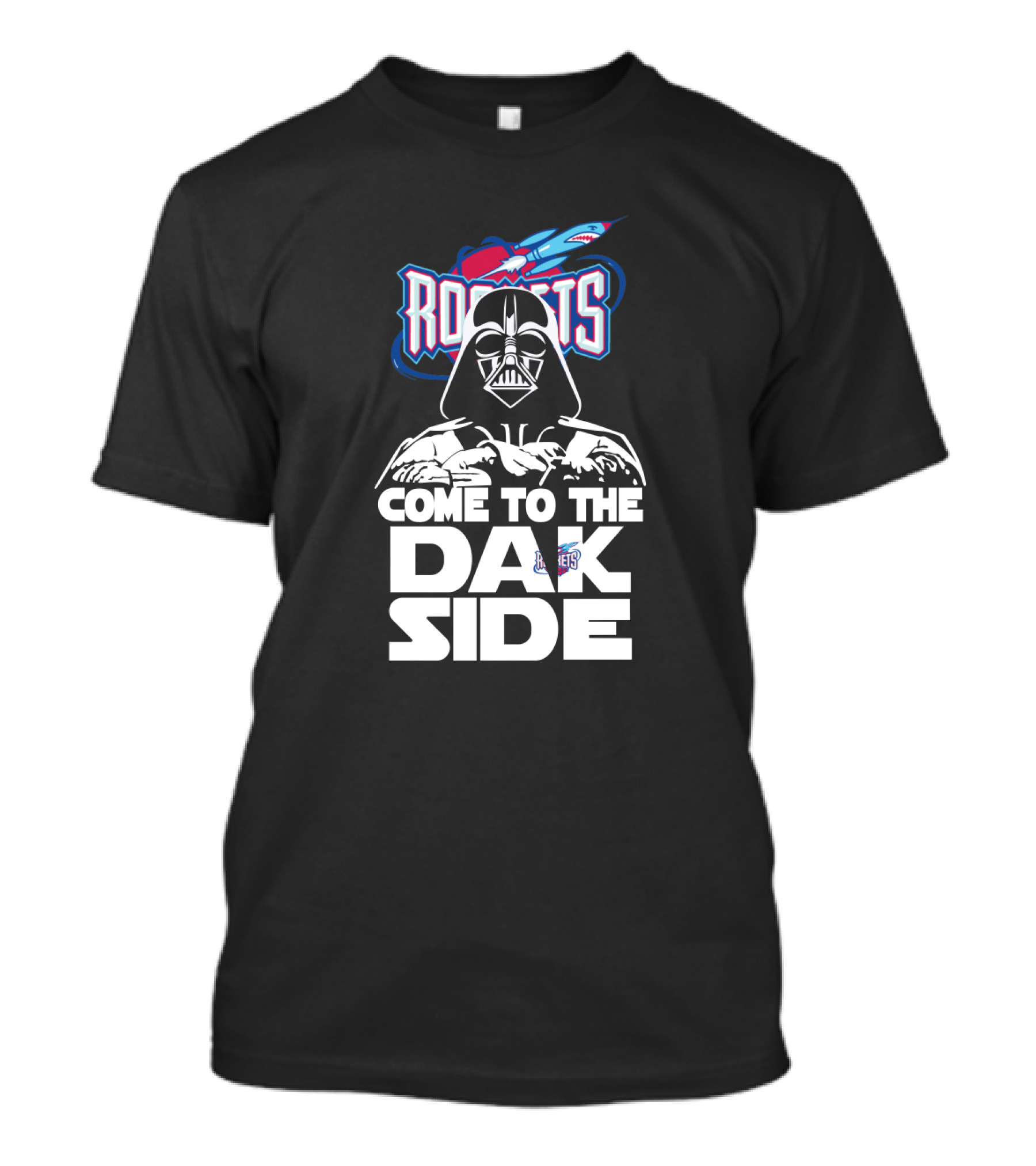 Darth Vader Come To The Dark Side Houston Rockets Fans T-Shirt