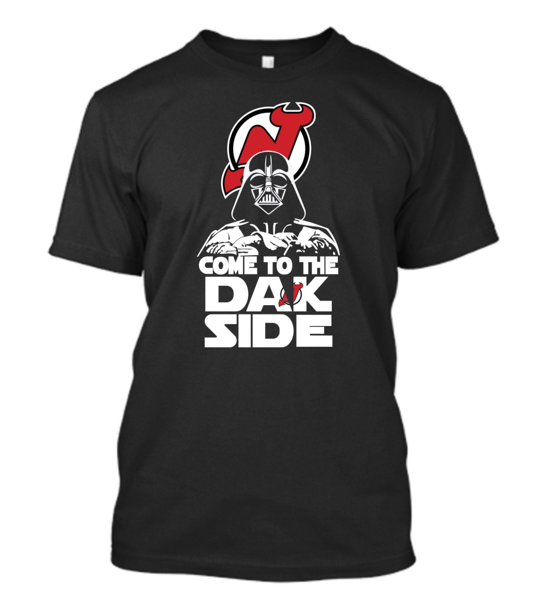 Come To The Dark Side Darth Vader New Jersey Devils Fans T-Shirt