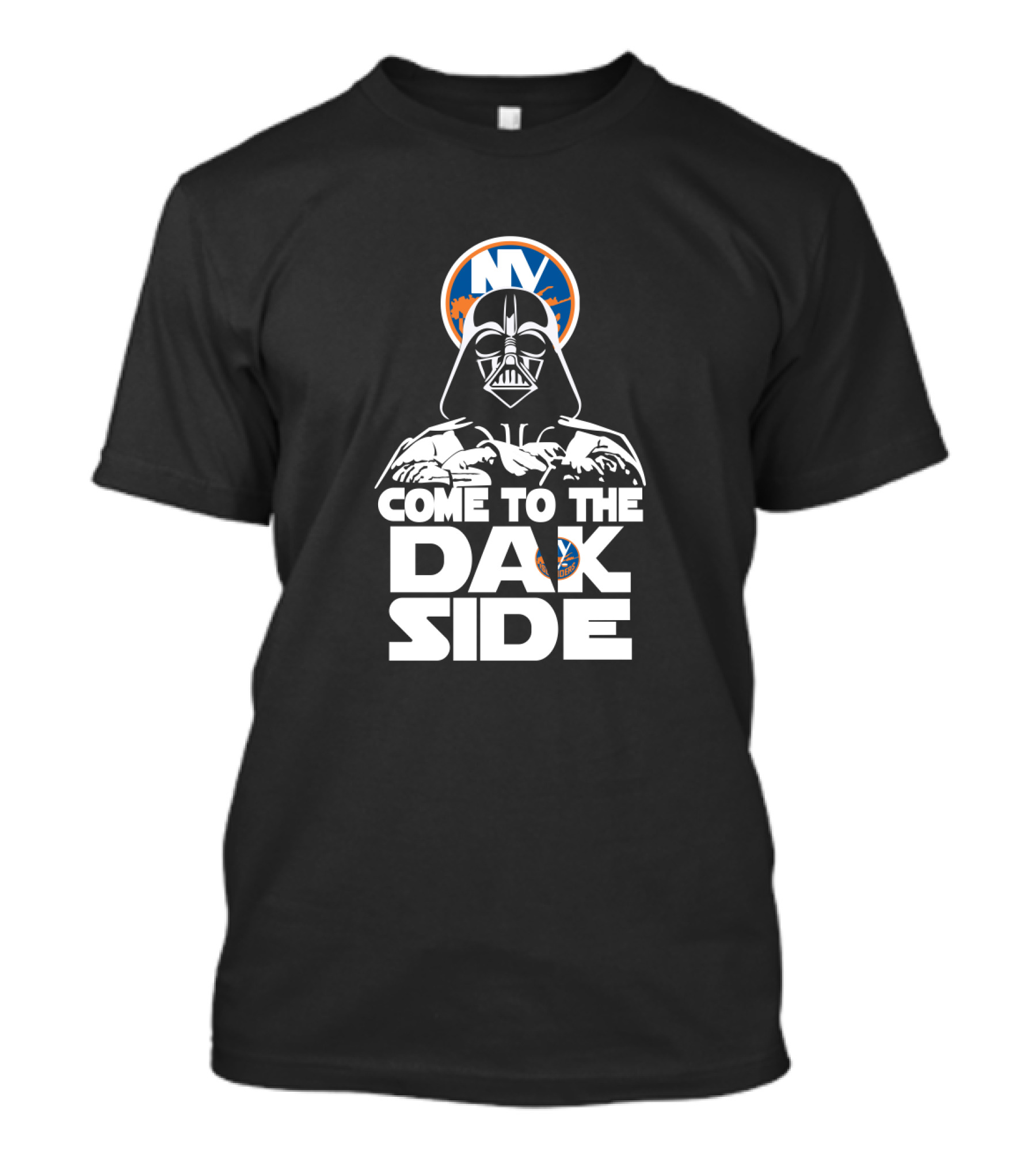 New York Islanders Darth Vader Come To The Dark Side T-Shirt