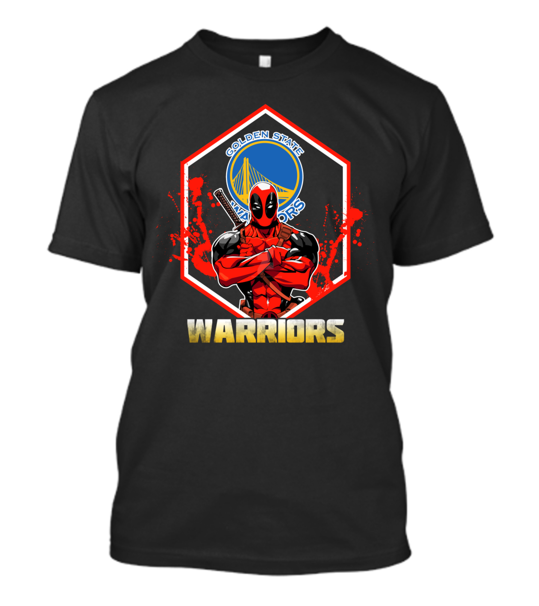 Deadpool Golden State Warriors Fans Warriors T-Shirt