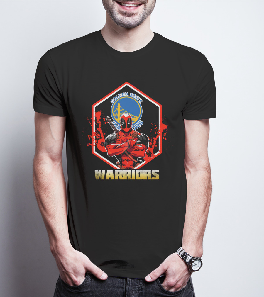 Deadpool Golden State Warriors Fans Warriors T-Shirt