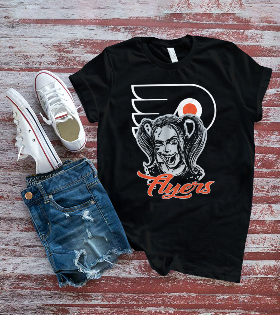 Harley Quinn Philadelphia Flyers Fans T-Shirt