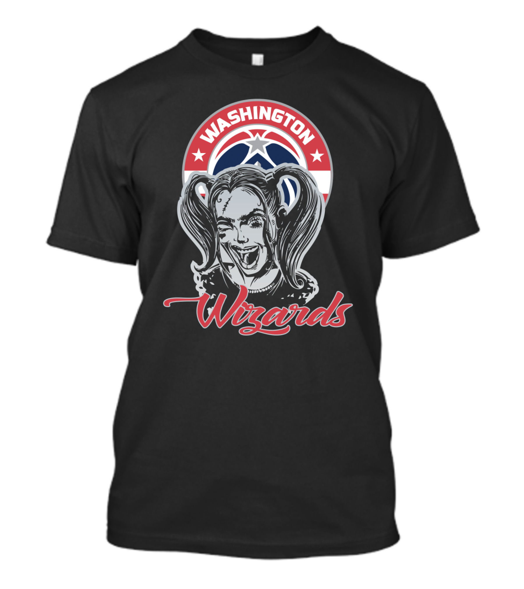 Washington Wizards Harley Quinn Fan T-Shirt