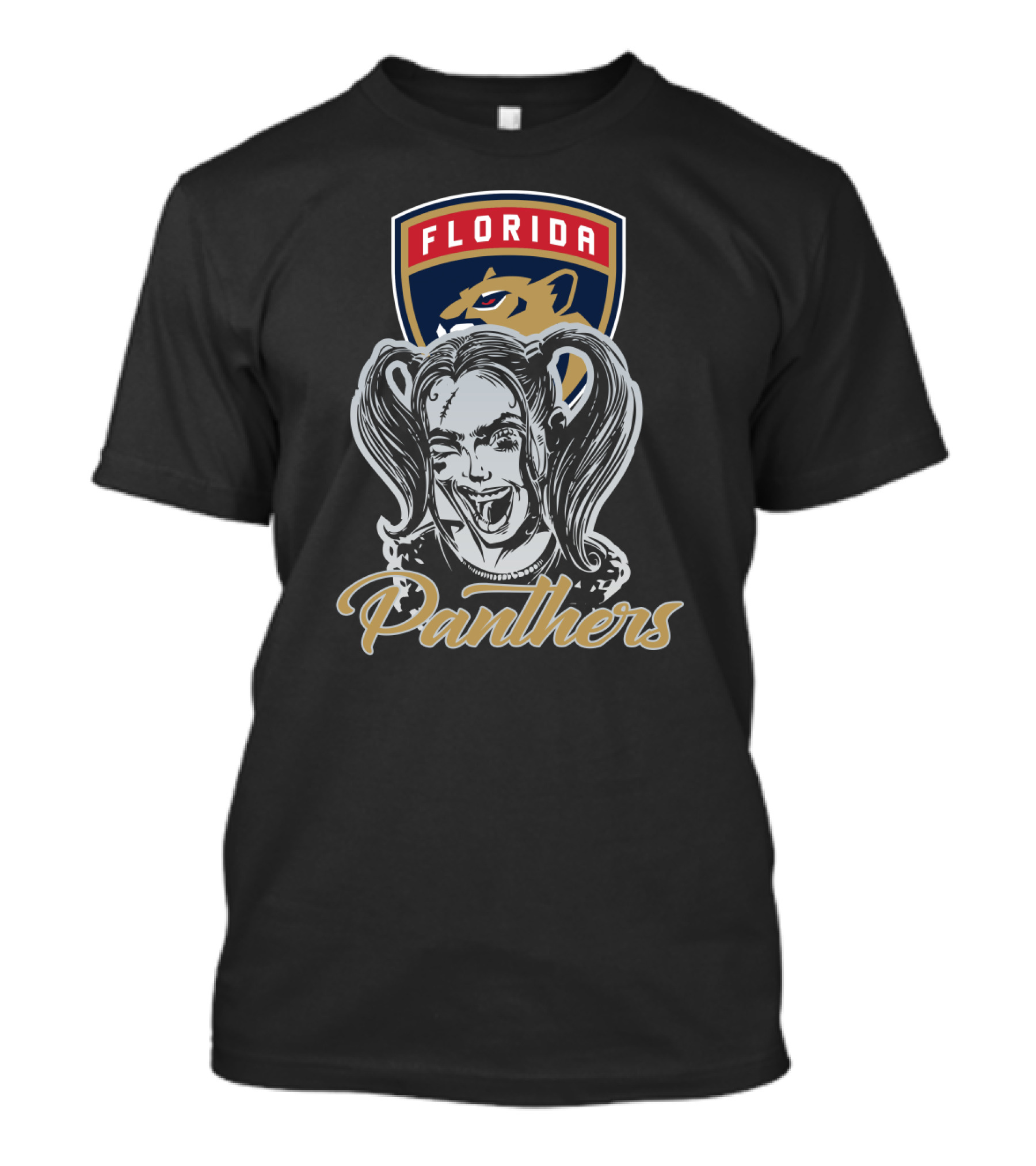 Florida Panthers Harley Quinn Fans T-Shirt
