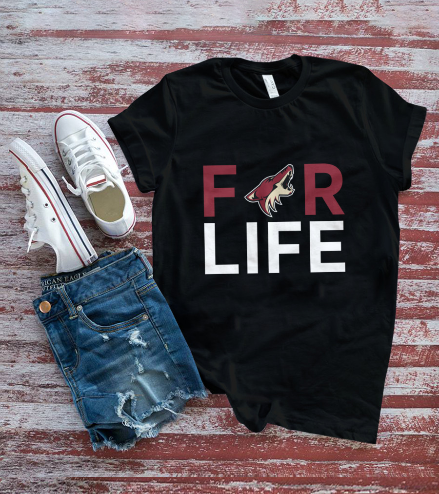 Arizona Coyotes For Life Fans Passion Supporters T-Shirt