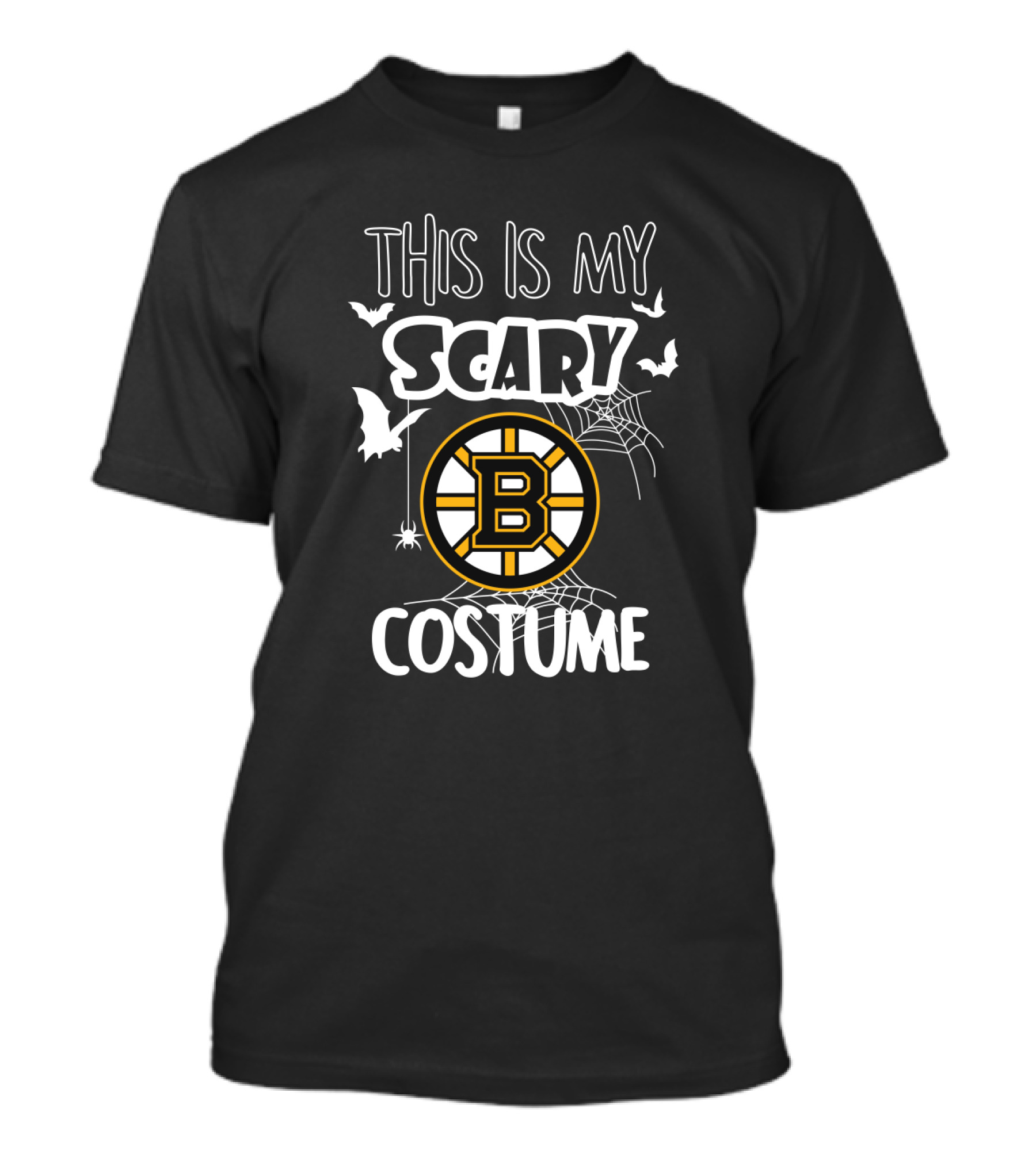 This Is My Scary Boston Bruins Halloween Costume T-Shirt