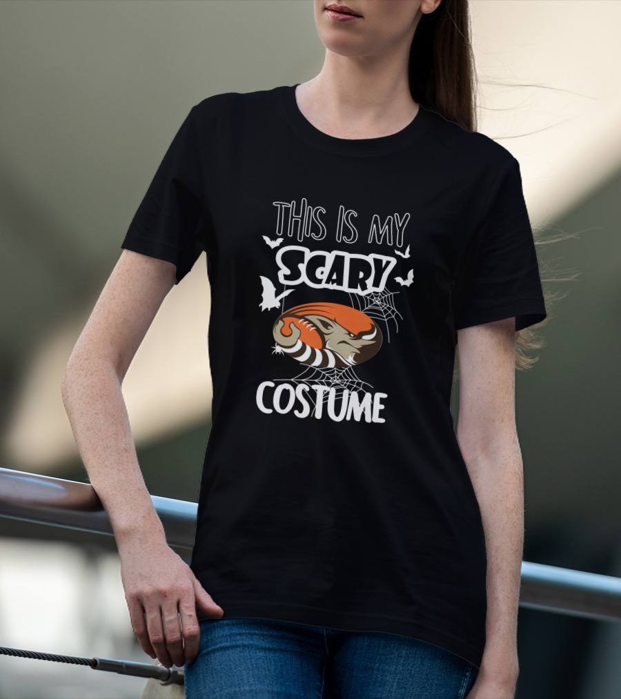 This Is My Scary Costume Cleveland Browns Halloween T-Shirt