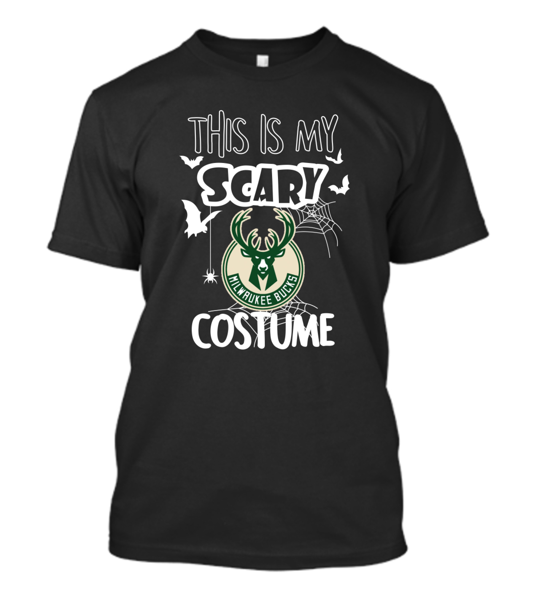 This Is My Scary Milwaukee Bucks Costume T-Shirt