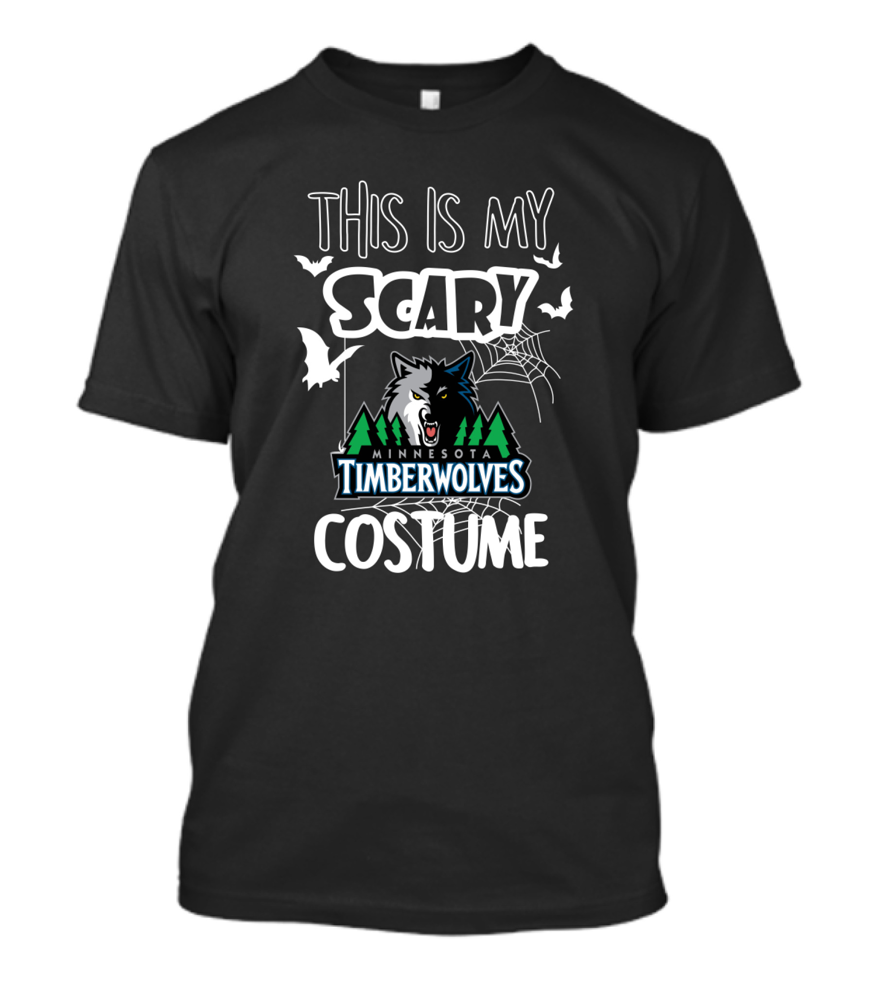 This Is My Scary Minnesota Timberwolves Costume T-Shirt