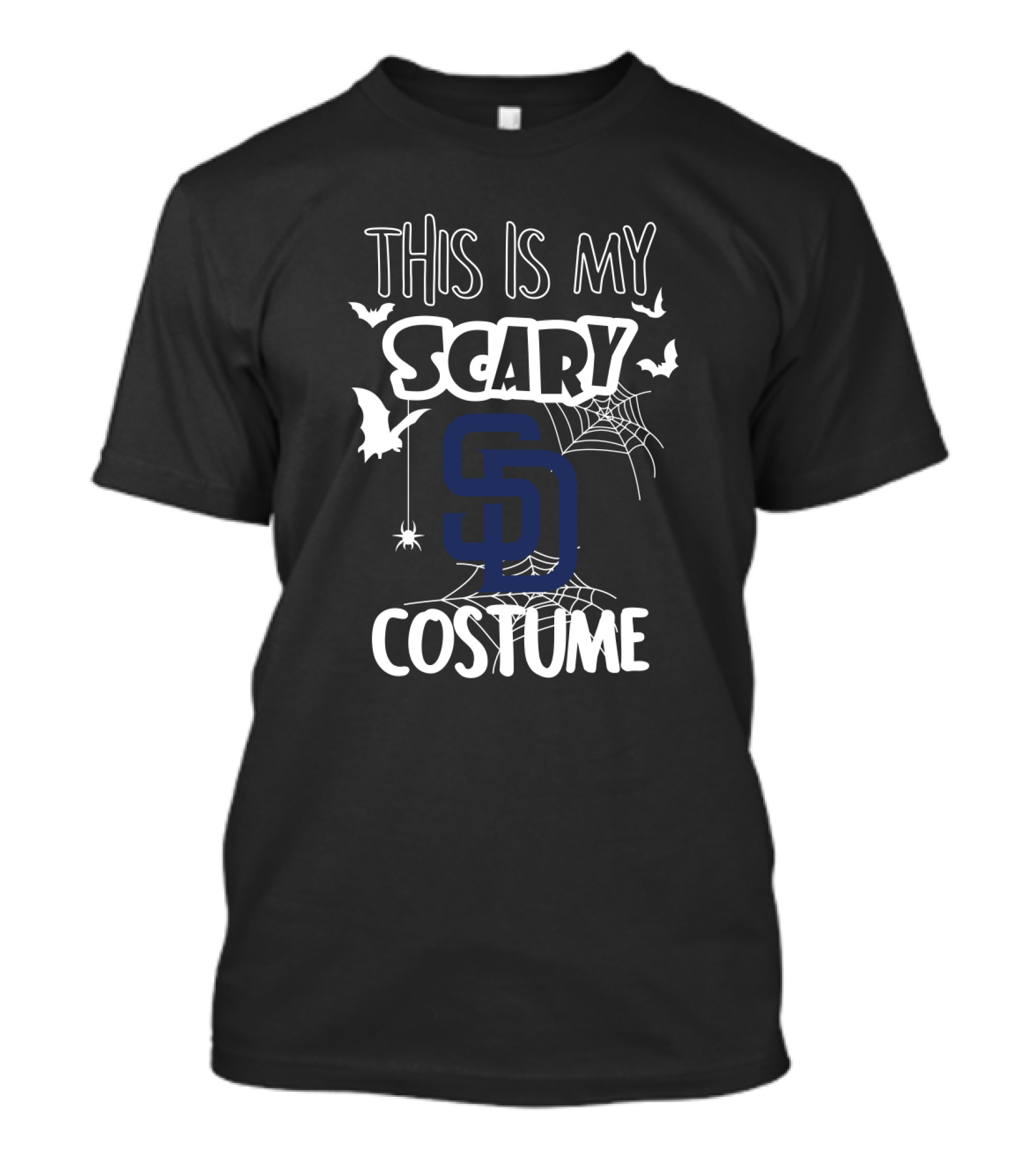 This Is My Scary Costume San Diego Padres Halloween T-Shirt
