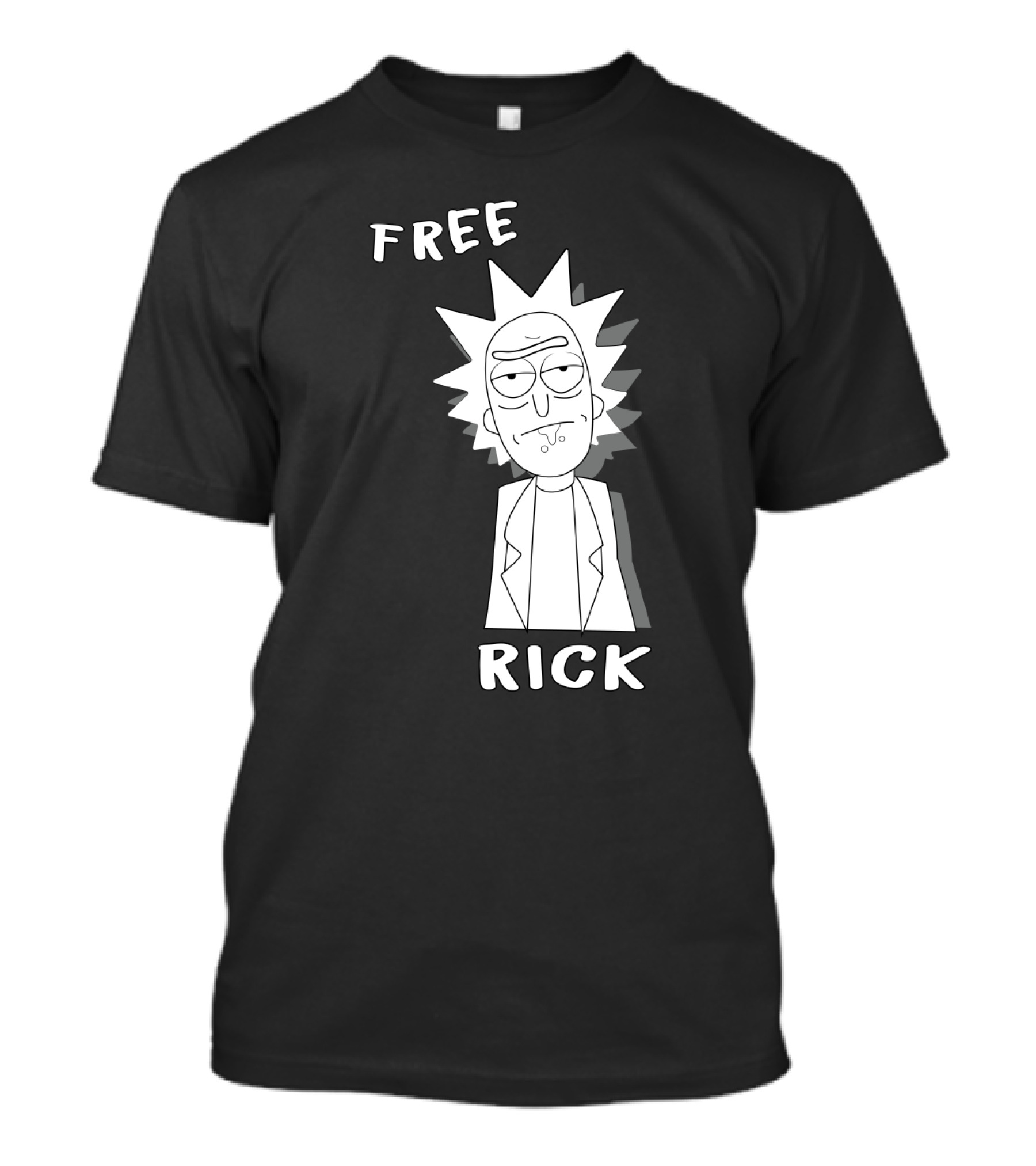 Rick And Morty Fans Unite For Free Rick Movement T-Shirt