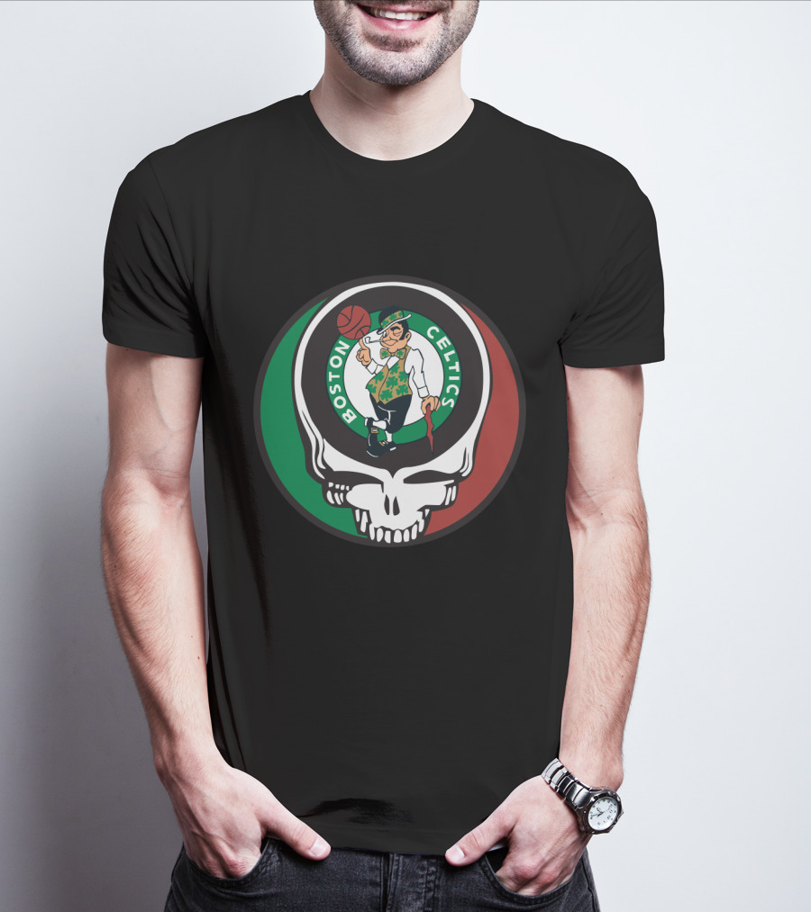 Boston Celtics Grateful Dead Collaboration T-Shirt