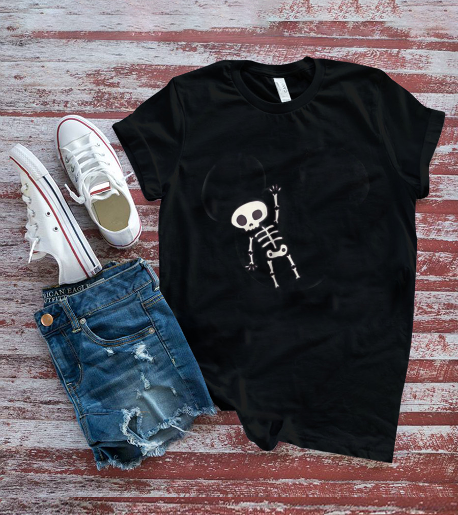 Skeleton Mickey Halloween T T-Shirt