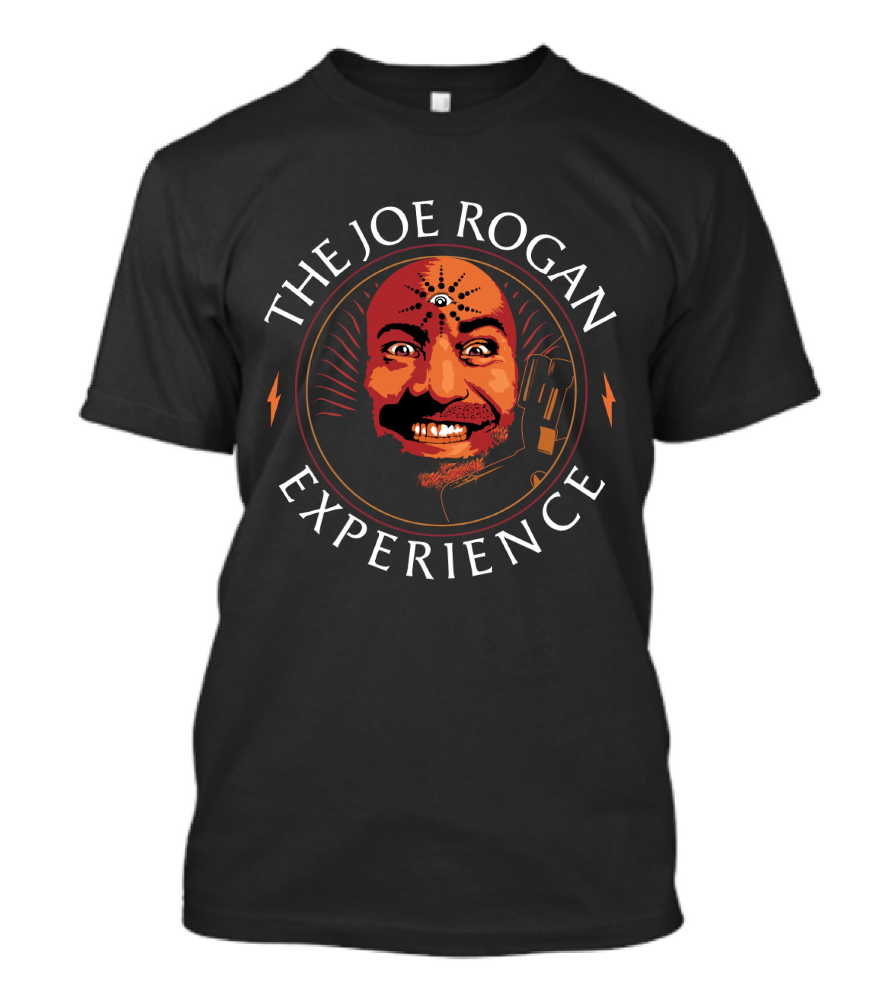 The Joe Rogan Experience Smiling Third Eye Headphones T-Shirt