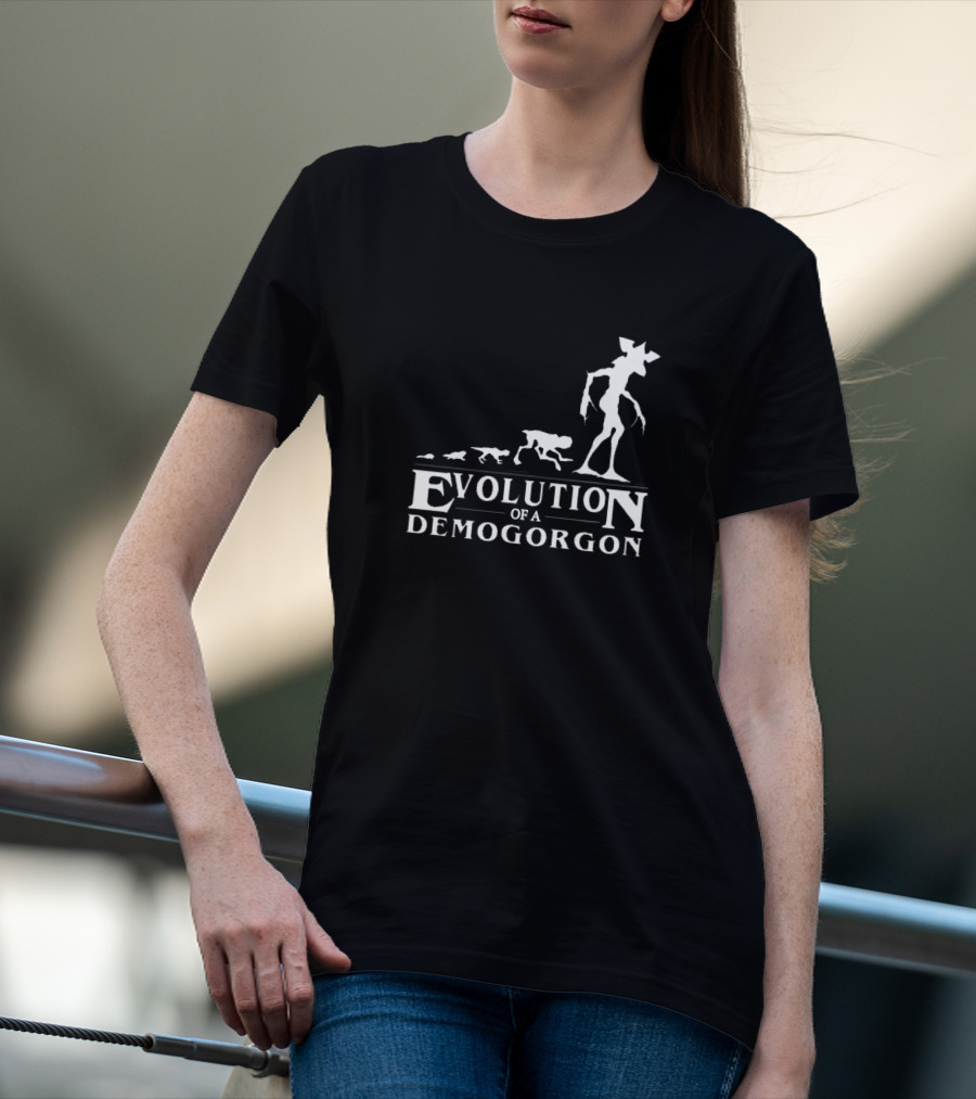 Stranger Things Demogorgon Evolution Progression T-Shirt