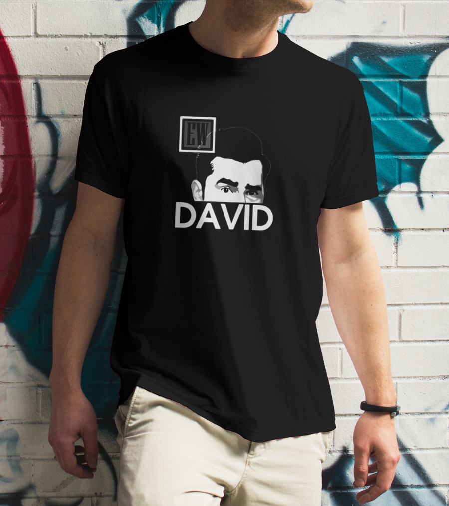 Ew David Schitts Creek Ew David Face T-Shirt