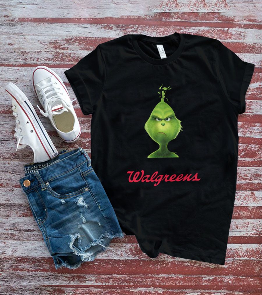 I Used To Smile And Then I Worked At Walgreens Grinch T-Shirt