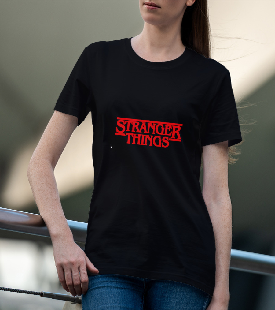 Stranger Things Biking Silhouette Adventure T-Shirt