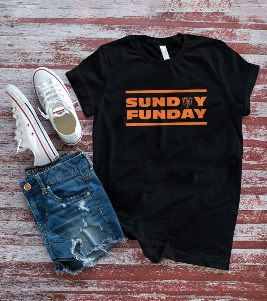 Sunday Funday Chicago Bears Bear T-Shirt