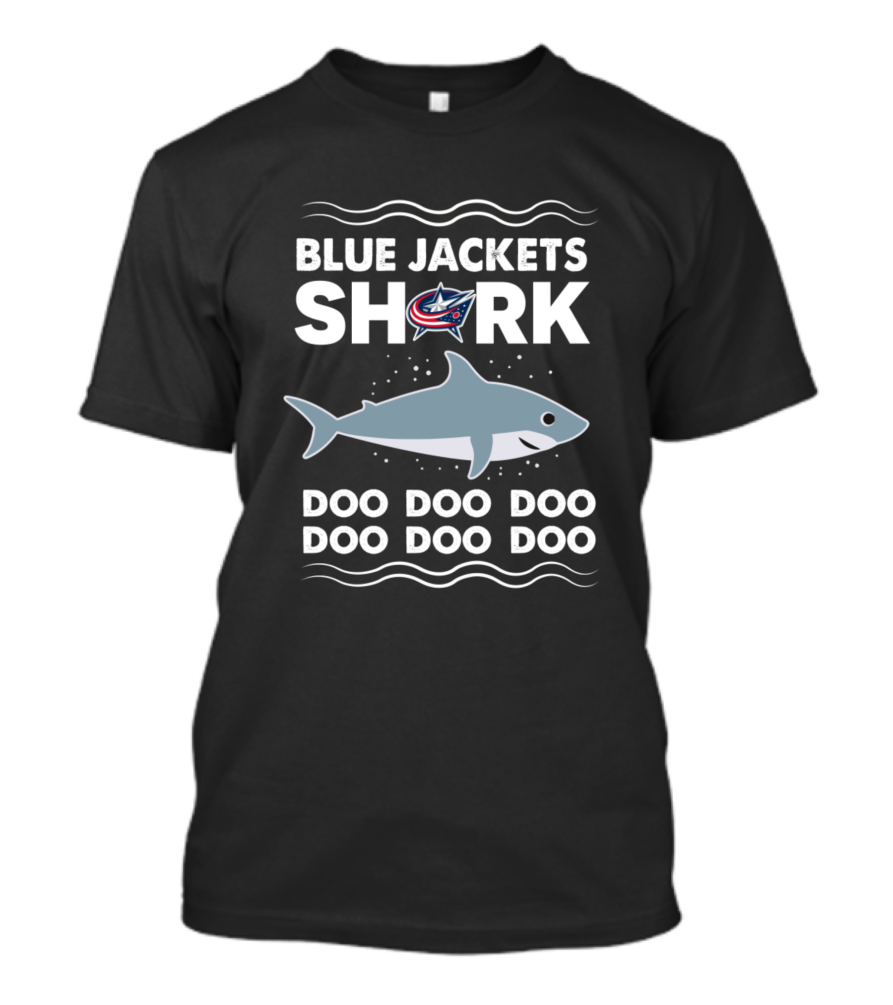 Columbus Blue Jackets Shark Doo Doo Doo Doo Doo Doo T-Shirt