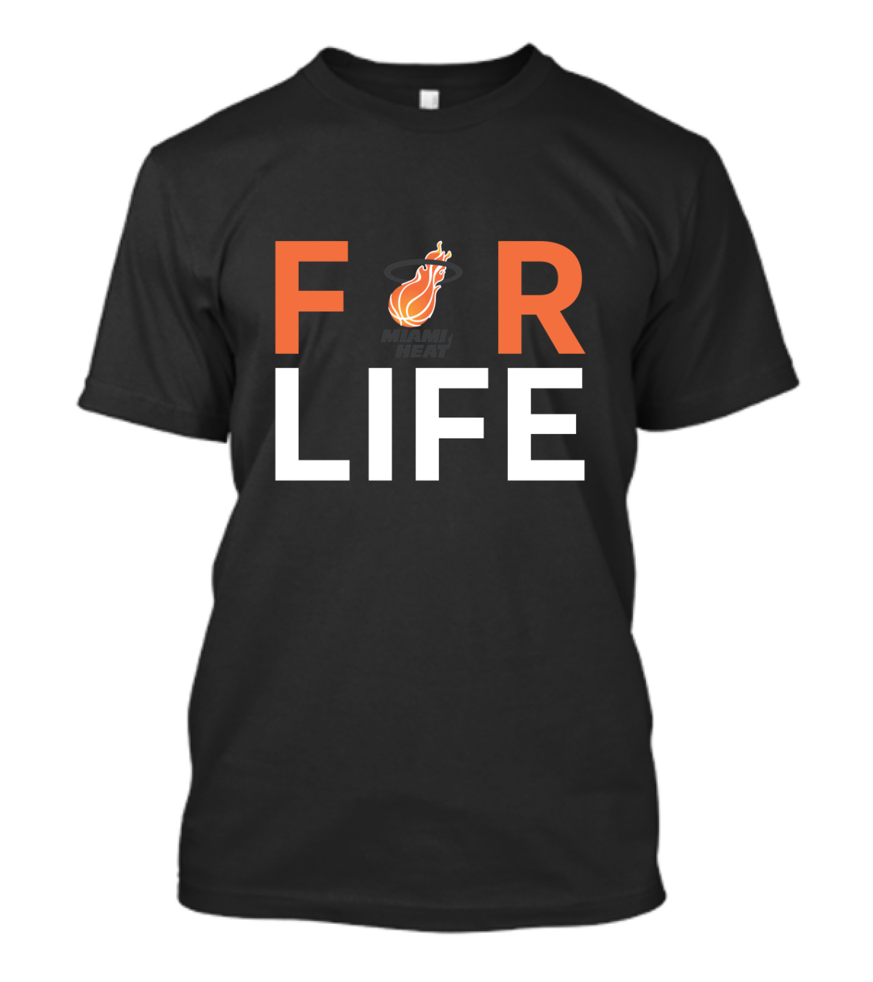 For Life Miami Heat Fans Iconic Basketball T-Shirt