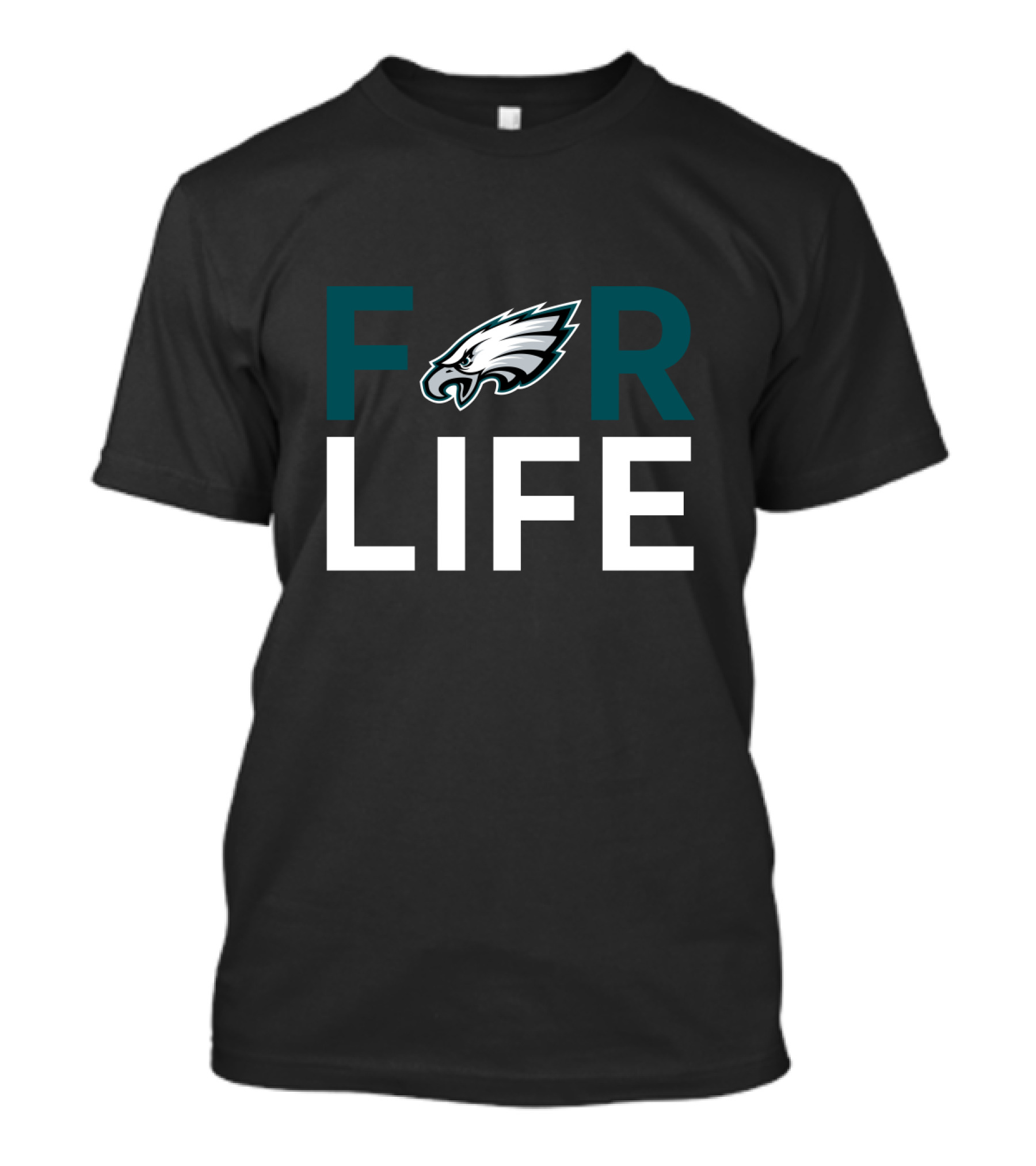 For Life Philadelphia Eagles Fans Nfl Team Pride T-Shirt