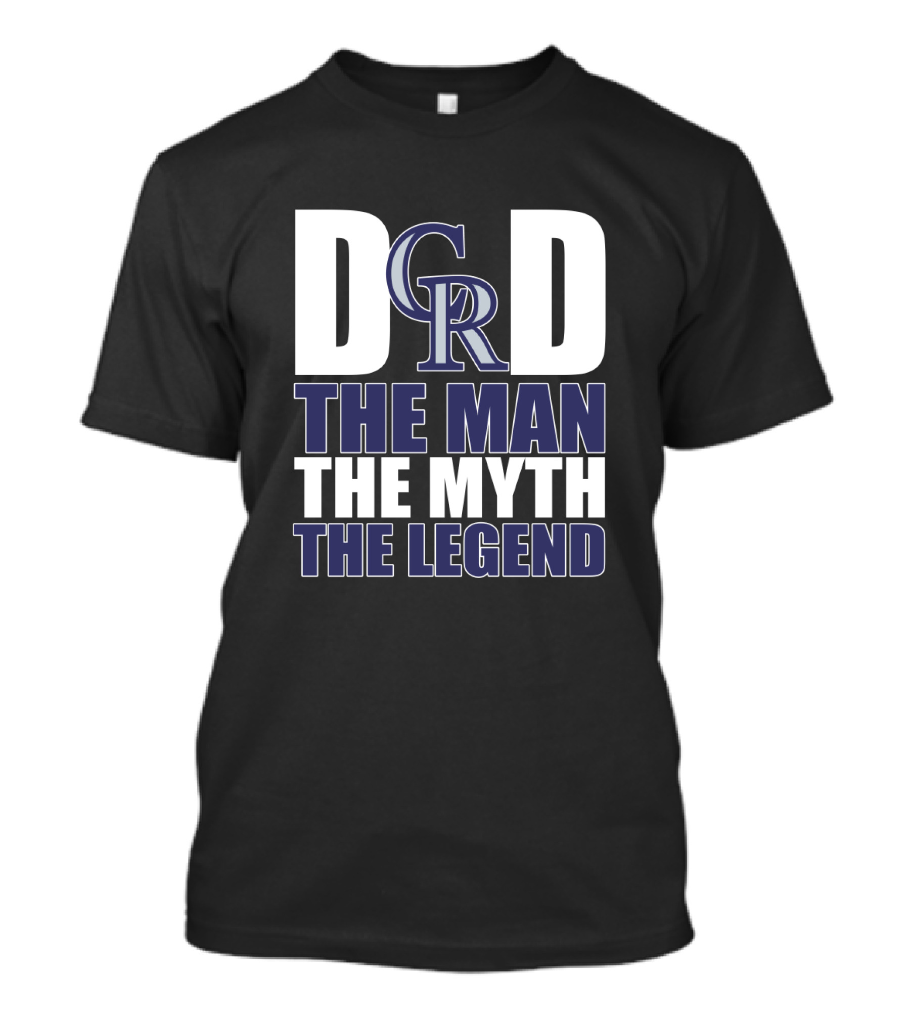 Colorado Rockies Dad The Man The Myth The Legend T-Shirt