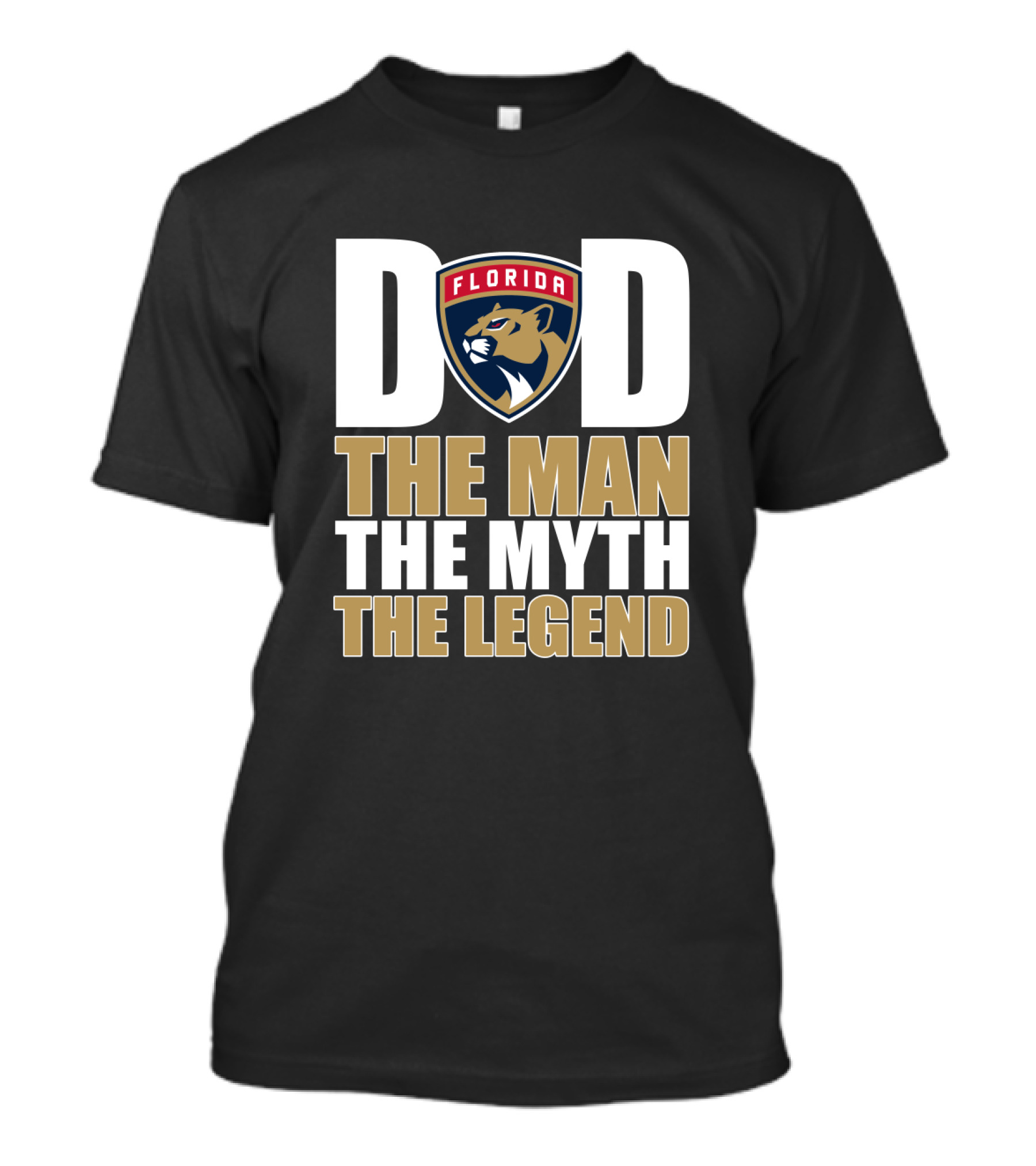 Florida Panthers Dad The Man The Myth The Legend T-Shirt