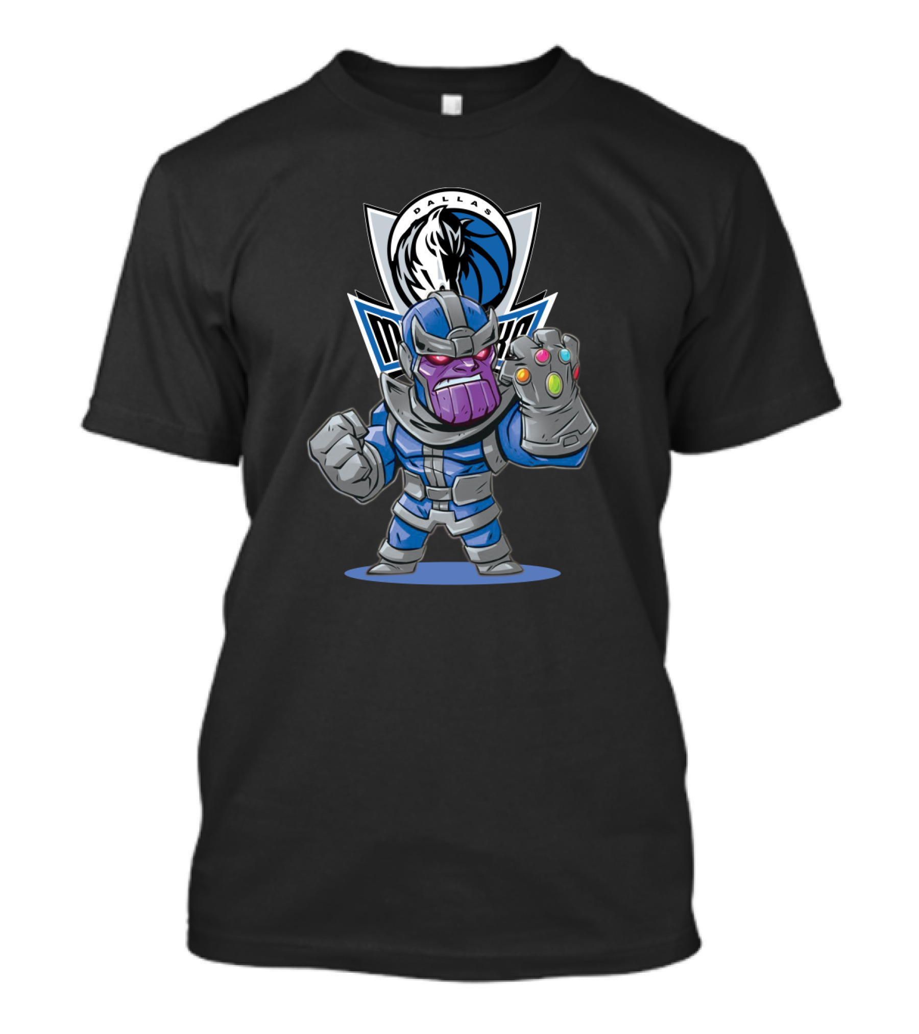 Dallas Mavericks Thanos Fans Crossover T-Shirt