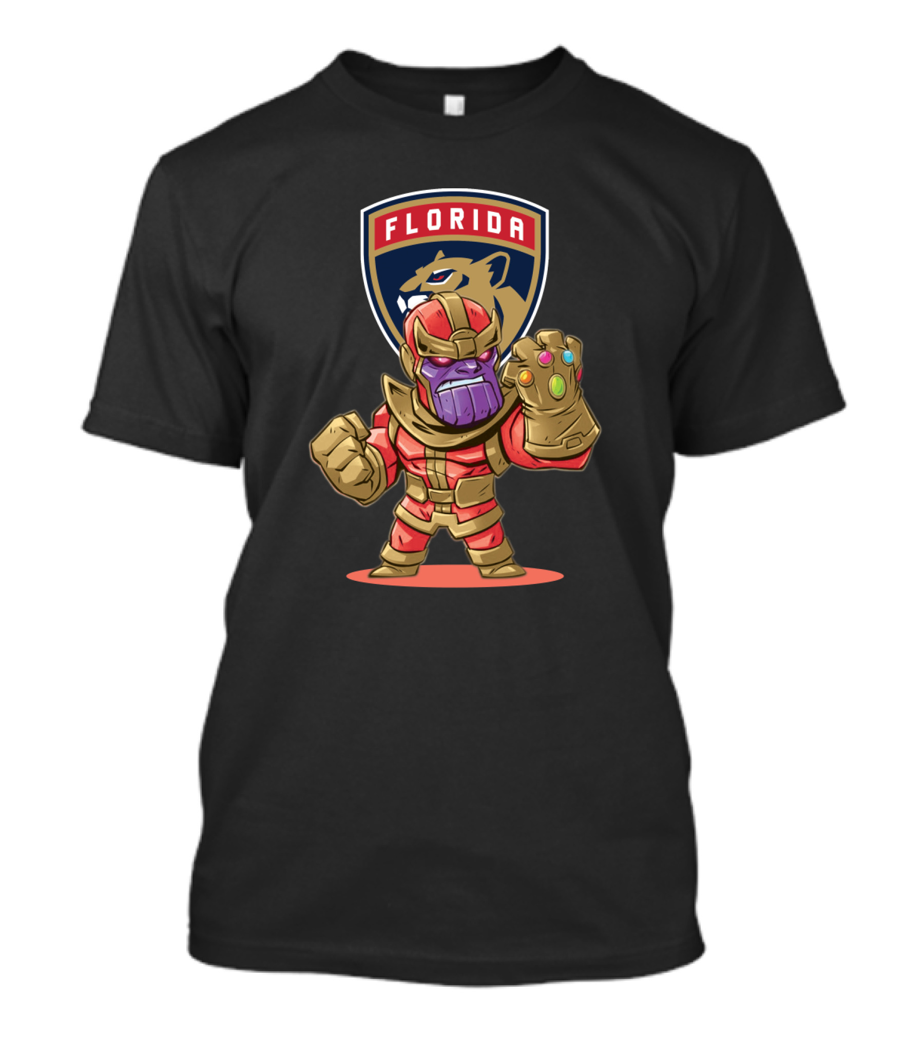Florida Panthers Marvel Mashup Thanos T-Shirt