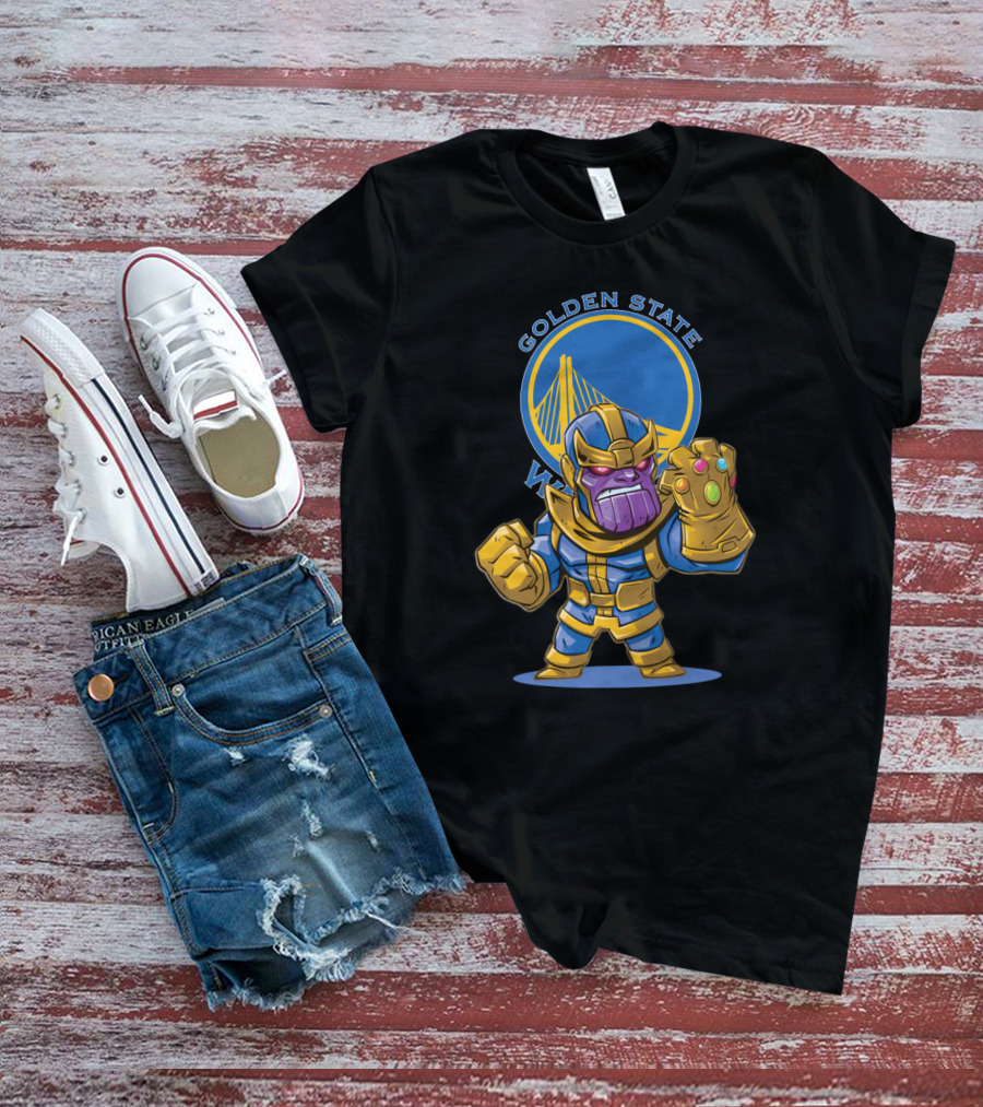 Golden State Warriors Thanos Crossover Fans T-Shirt