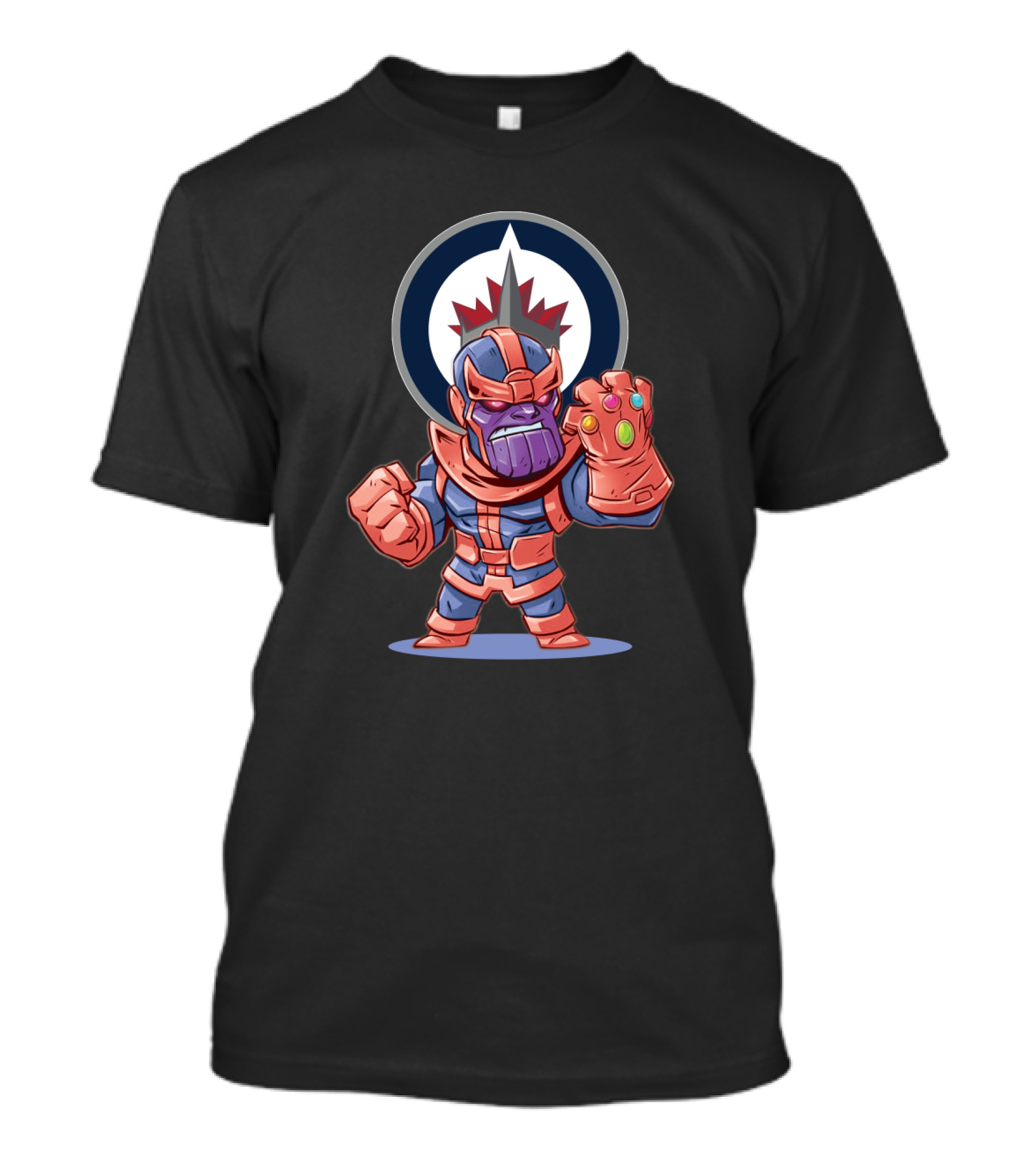 Thanos Meets Winnipeg Jets Fans With Infinity Gauntlet T-Shirt