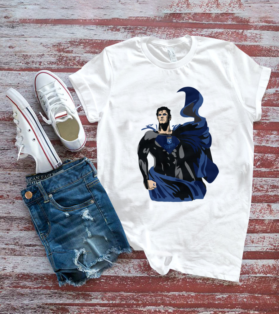 Kansas City Royals Superman Mashup T-Shirt