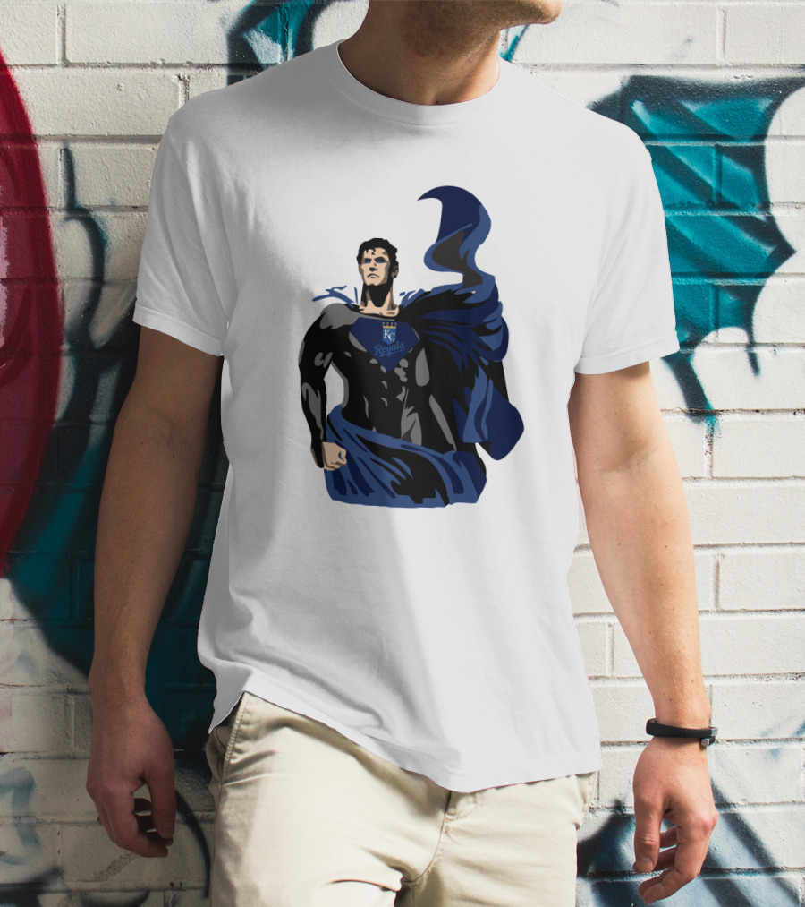 Kansas City Royals Superman Mashup T-Shirt