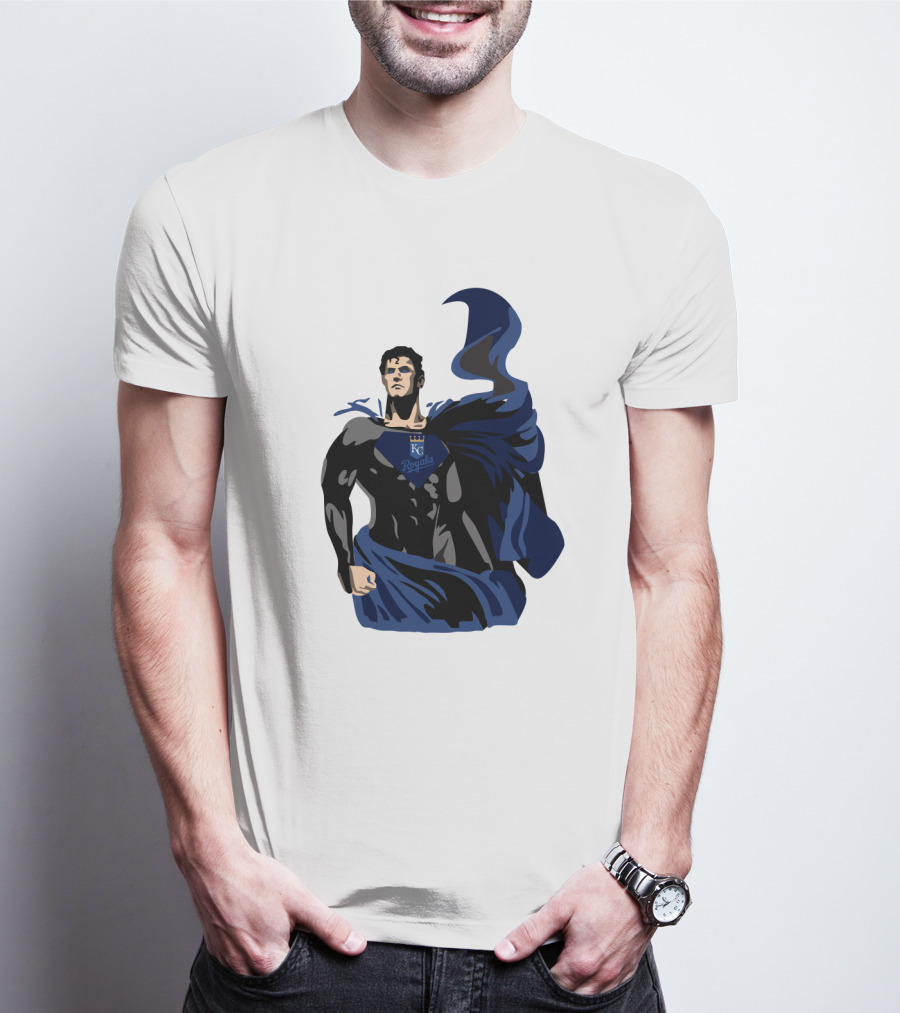 Kansas City Royals Superman Mashup T-Shirt