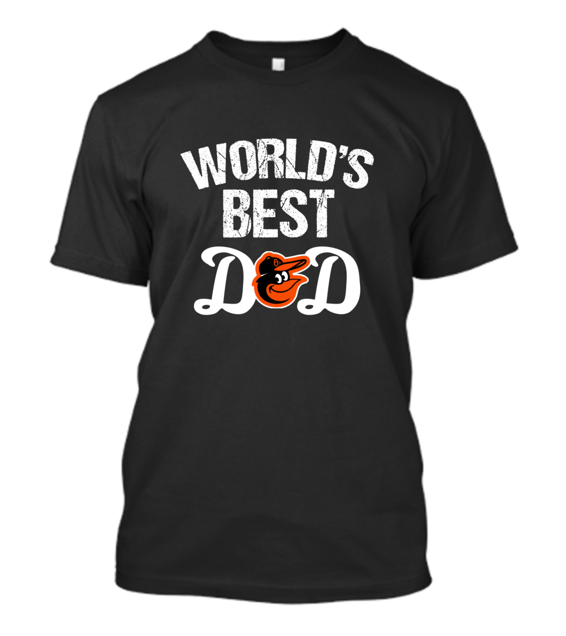 World's Best Dad Baltimore Orioles T-Shirt