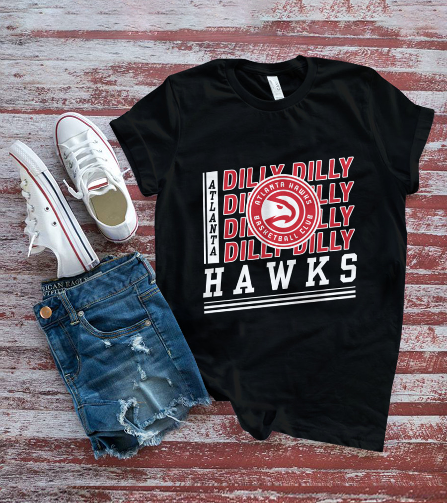 Atlanta Hawks Basketball Club Dilly Dilly Hawks T-Shirt